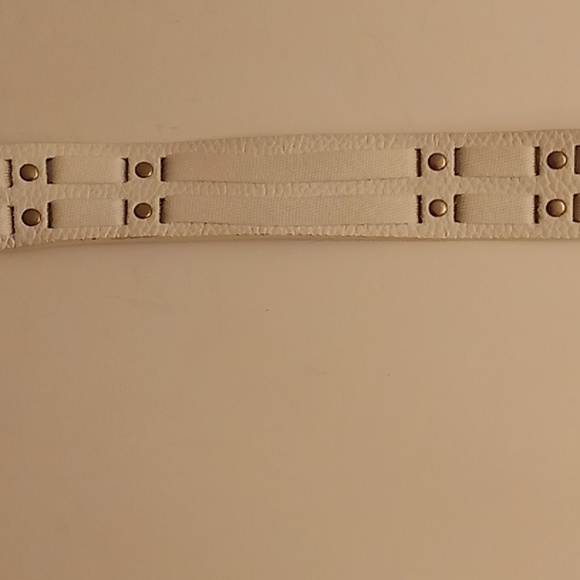 GUESS Genuine Leather Size 36 White Color - Picture 5 of 10